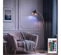 Lampada ad Arco Piantana Lampada Letto Telecomando Cambio Colore RGB LED [EEK: F]