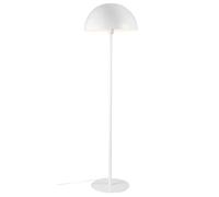 Lampada a stelo ELLEN, IP20, E27, cavo in tessuto con interruttore a pedale, colore: bianco
