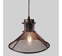 Lampada a Testa Singola nordica America Industriale America Vintage Cucina a Sospensione a soppalco retrò con Gabbia Lampada Lampada per Cucina per Cucina, Bar, corridoio, Soggiorno, Sala da Pranzo