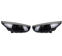 Lampada a Testa Trasparente Maschere Fari Anteriori A LED Faro LED DRL Bi Xenon Lente Abbagliante Parcheggio Fendinebbia per Hyundai per IX35 per Tuscon Transparent Lens Cover(No Include Low Bulbs)
