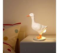 Lampada a uovo di anatra Figurina di arte creativa Luce notturna a forma di