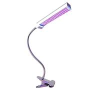 Lampada abbronzante, 15W Regolabile Luce Abbronzante UVA con Base a Clip e Design di Temporizzazione, Area di Irradiazione 60 * 30cm, per Uso Domestico Viso E Corpo