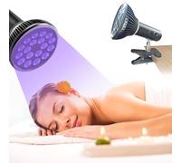 Lampada abbronzante per il viso per la casa, lampada abbronzante da 54 W, lampada solare abbronzante per viso e corpo, inclusi occhiali di protezione, abbronzatura del viso, luce diurna per la casa
