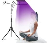 Lampada Abbronzante UV Professionale 60W Rotazione 360° LED Blu Solarium SPA