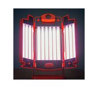 Lampada abbronzante viso RUBINO a 12 luci con collagene e luce infrarossa