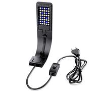 LAMPADA ACQUARIO LED 40 LED LUCE BLU E BIANCA SOTTILE PER ACQUARIO 60CM 12W