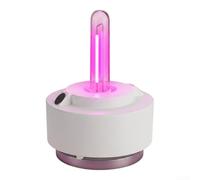 Lampada ad acqua di mare, lanterna da campeggio pieghevole, senza batteria, luce per tenda, escursionismo, kit di sopravvivenza all'aperto, colore bianco, design compatto (rosa)