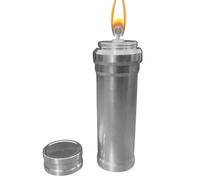 Lampada Ad Alcool Bruciatore | 30ml Bruciatore a Alcool Portatile in Metallo | Fornitura Di Illuminazione Leggera Per Attività All'aperto Lavoro Da Laboratorio Escursionismo Zaino In