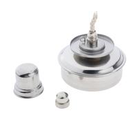 Lampada ad alcool in acciaio inossidabile Lab Spirit con stoppino 100ml