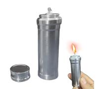 Lampada ad Alcool in Metallo | 30ml Lega Di Alluminio Bruciatore Ad Alcol Esterno - Attrezzatura Illuminazione Compatta per Laboratorio Giardino Escursionismo,Escursionismo E Picnic