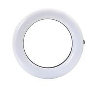 Lampada ad anello con luci narghilè con telecomando con pannello LED con narghilè (stile magnetico)