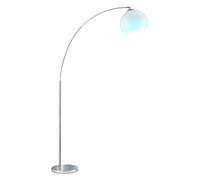 Lampada ad arco dimmerabile con telecomando Lampada da terra a LED, faretto mobile, cambiacolori RGB 8,5W 806lm bianco caldo, H 180 cm