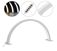 LAMPADA AD ARCO TUNNEL LED DA TAVOLO BIANCO PROFESSIONALE ESTETISTA SENZA OMBRE