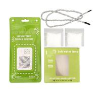 Lampada adAcqua Salata - Lanterna Da Esterno Tascabile A 3 Modalità, Lampada A LED Alimentata adAcqua Salata, Tubo Di Illuminazione Con Salamoia Di Emergenza Torcia Con Batteria adAria Al Magnesio