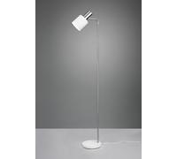 Lampada ADAM H.150cm metallo acciaio e bianco R41041031