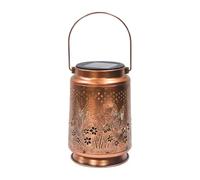Lampada al illuminata dal sole, lanterna a illuminazione da giardino impermeabile, lampada da paesaggio efficiente con torcia per patio, cortile e sentieri