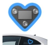 Lampada al neon a forma di cuore - luce ambientale per auto a led | Accensione romantica decorativa, LED neon flessibile, camion automobilistico per camion per party per, 9.8x8.6x1,3