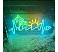 Lampada al neon Per insegne al Per neon Per LED, luminose Per con alba e tramonto, dimmer, usate(40cmx21cm)