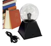 Lampada al plasma - Lampada al plasma elettrostatica ricaricabile, sfera portatile attivata dal tocco e dal suono, fantastico gadget per esperimenti scientifici | Decorazioni interattive per l'