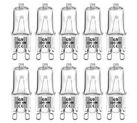 Lampada alogena speciale G9 40W per lampada da forno a microonde e lampada da forno ， Lampada alogena da 230V tollerante fino a 300 gradi C (confezione da 10)