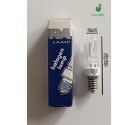 Lampada alogena tubolare di Duralamp dimmerabile 100W E14