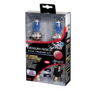 LAMPADE LAMPADINE H4 90/100W ALOGENE 12V PER AUTO 5.500K 2300 lm LUCE BIANCA