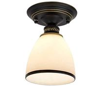 Lampada Amen in Stile Pastorale, con Piastra per soffitto in Ferro battuto, Design per Uso familiare, Camera da Letto, Soggiorno, Balcone, Decorazione, Lampada da soffitto