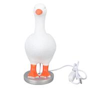 Lampada Anatra, Luce LED Uovo 3D Regolabile | Il corpo in resa modellata ricrea il piumaggio, luce calda per notti senza paura, elettronica celata nel carrello