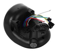 Lampada Anteriore per Scooter Elettrico 48-60v, Plastico Nero | Display Batteria, Headlight e Horn Integrati, Alta Luminosità, per Monopattino e Bici Elettrica