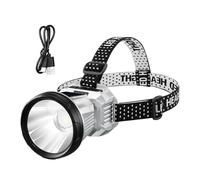 Lampada Anteriore Ricaricabile, Lampada a LED, Faro Solare Per Escursionismo | Sensore di Movimento Impermeabile IPX5, Ricaricabile, 6 Modalità di Illuminazione, Faro Leggero Per Il Campeggio