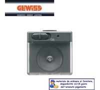 LAMPADA ANTI BLACK OUT ESTRAIBILE GEWISS SYSTEM BLACK GW21833