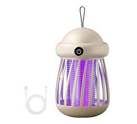 Lampada anti zanzara, luce notturna di colore caldo utilizzata per uccidere zanzare e altri insetti volanti, adatta per interni ed esterni (bianco (ricaricabile))