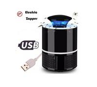 LAMPADA ANTI-ZANZARE MOSCHE AMMAZZA INSETTI PORTATILE USB LED ZANZARIERA