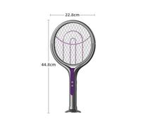 Lampada antizanzare 3200V/2800V, multifunzione, con angolazione regolabile, elettrica, ricaricabile tramite USB, per mosche, pipistrelli e zanzare.(B-Short 2800V)