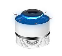 Lampada antizanzare ad inalimentazione USB Zapper elettrico LED per insetti e mosche con ventola di aspirazione Trappola fisica zanzare