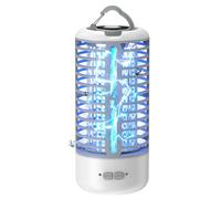 Lampada Antizanzare, Anysun Zanzariera Elettrica con Luce LED per Interno ed Esterno, Zanzare Elettrico 3000V Impermeabile, Lampada Zanzare per Casa, Patio, Cortile, Giardino, Campeggio