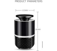 Lampada antizanzare da Interno,Rilevamento Silenzioso e Intelligente UV LED [EEK: A++]