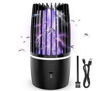 Lampada antizanzare Design Silenzioso con Luce Notte Zanzariera Elettrica con