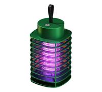 Lampada Antizanzare Elettrica:2000V Lampada UV Antizanzare Elettrica - Tappo Zanzare Impermeabile & Ammazza Zanzare Elettrico per Casa, Giardino, Cortile, Campeggio - Lampada Antizanzare (Green)