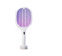 Lampada antizanzare elettrica 3 in 1, ricaricabile tramite USB, sicura, antizanzare elettrica, lampada antizanzare for uso domestico(White 3-in-1)