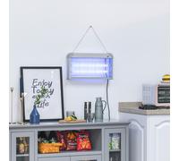 Lampada Antizanzare Elettrica 30W Copertura 60 m² per Esterno e Interno