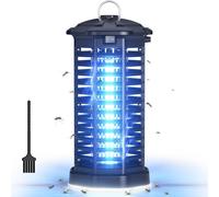 Lampada Antizanzare Elettrica 4200V Trappola Per Zanzare UV Con Luce LED Imperme