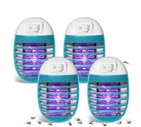 Lampada Antizanzare Elettrica Insetti Zanzare Mosca Falene Zanzariera Elettrica