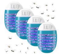 Lampada Antizanzare Elettrica, Lampada Antizanzare con Luce UV, Antizanzare Mosche Elettrico da Presa, Risparmio Energetico, Trappola Zanzara Interno per Casa, Cucina, Soggiorno, Magazzino