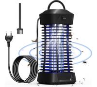 Lampada antizanzare elettrica per interni/esterni, 4500V ad alta potenza, trappola per zanzare impermeabile per insetti volanti, lampadina antizanzare, lampada antizanzare