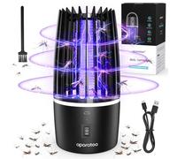Lampada Antizanzare Elettrica, UV Anti Zanzare Lampada Antizanzare USB Ricaricabile Lampada Assassina di Zanzare Non Tossico ed Ecologico Antizanzare con luce notturna per Giardino Interno Esterno