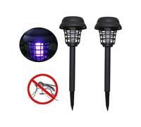 Lampada antizanzare - Lampada solare a LED per giardino e prato, impermeabile - 2 pezzi - Doppia funzione
