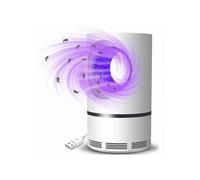 Lampada antizanzare, repellente per mosche da interni, trappola per mosche a LED - Sicura e silenziosa, trappola elettrica per mosche e