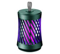 Lampada antizanzare ricaricabile tramite USB per interni ed esterni, trappola per zanzare portatile, trappola per mosche a LED, adatta per campeggio in famiglia e terrazza.