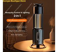 Lampada antizanzare Trappola per insetti Lanterna da campeggio Temporizzazione USB Scacciamosche elettrico Repellente per insetti all'aperto Rechargeable